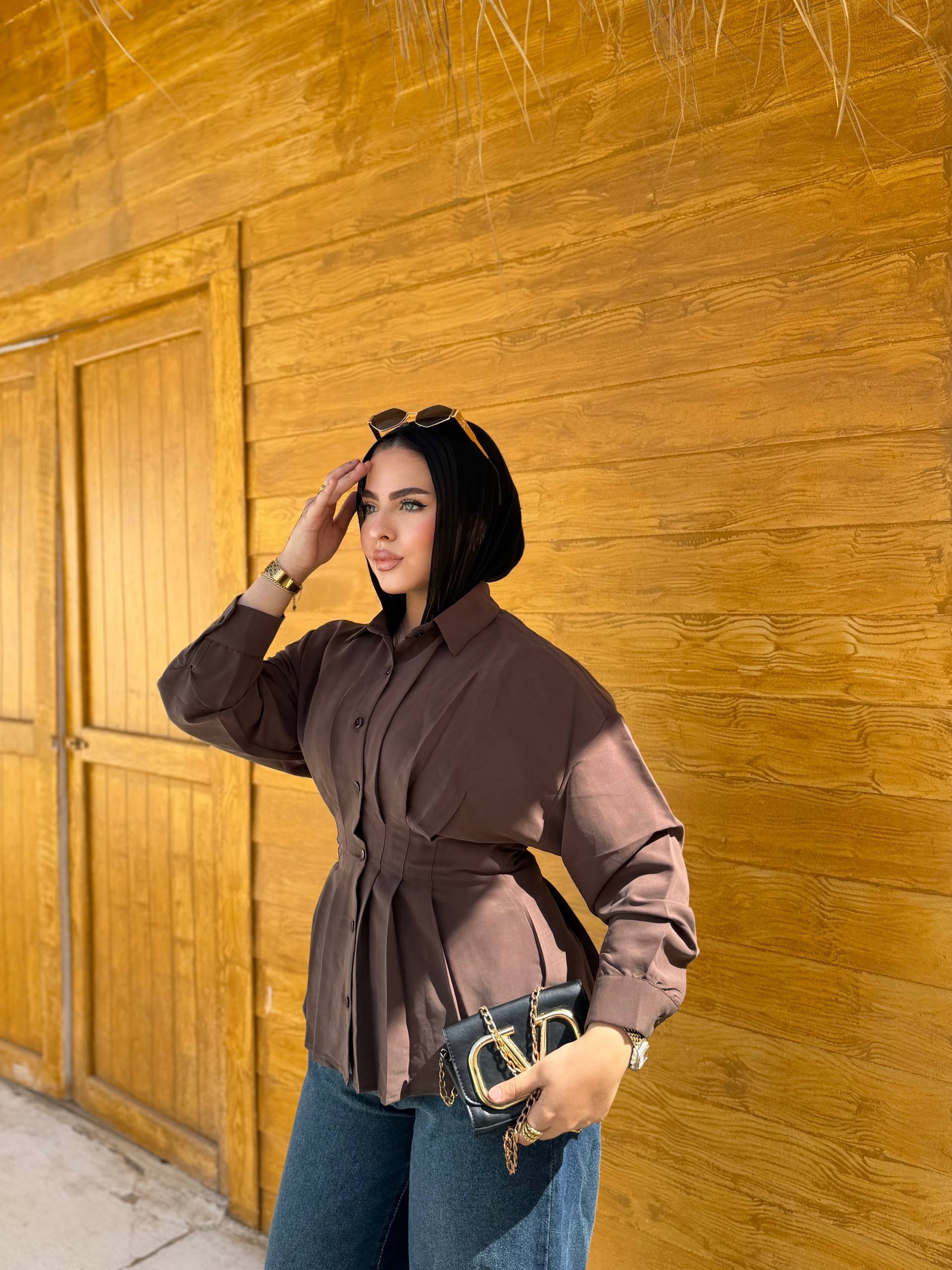 Cobra Pleated Shirt
