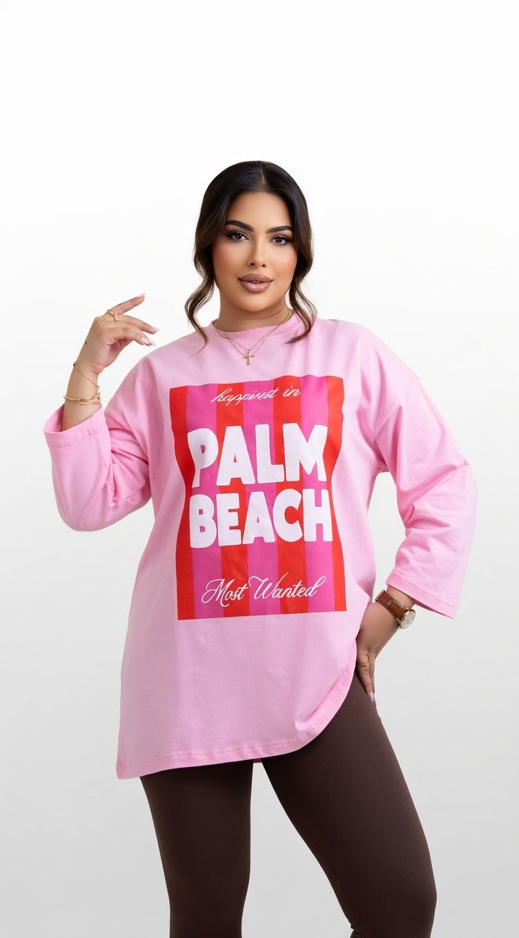 Palm Beach Pink T-Shirt