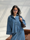Light Denim Set