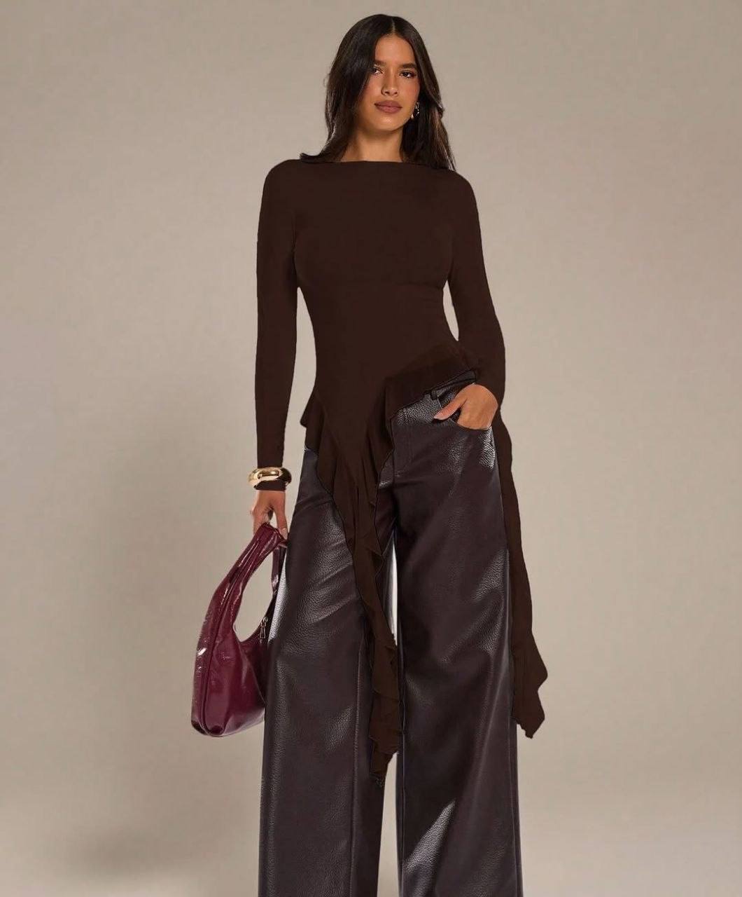 Ruffle Blouse