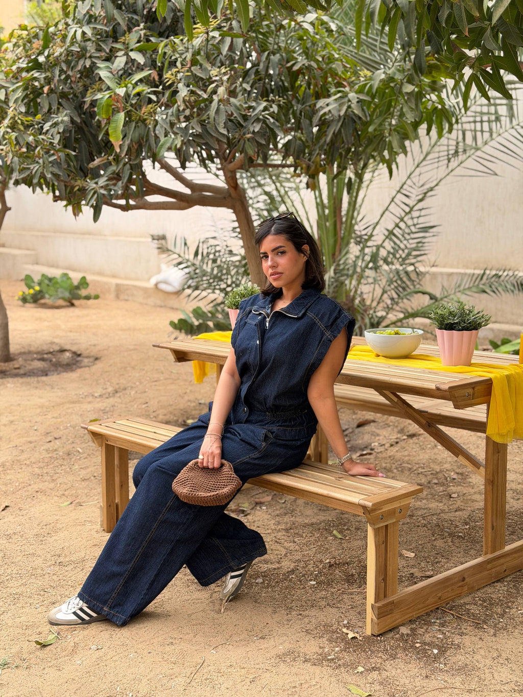 Denim Cut Suit