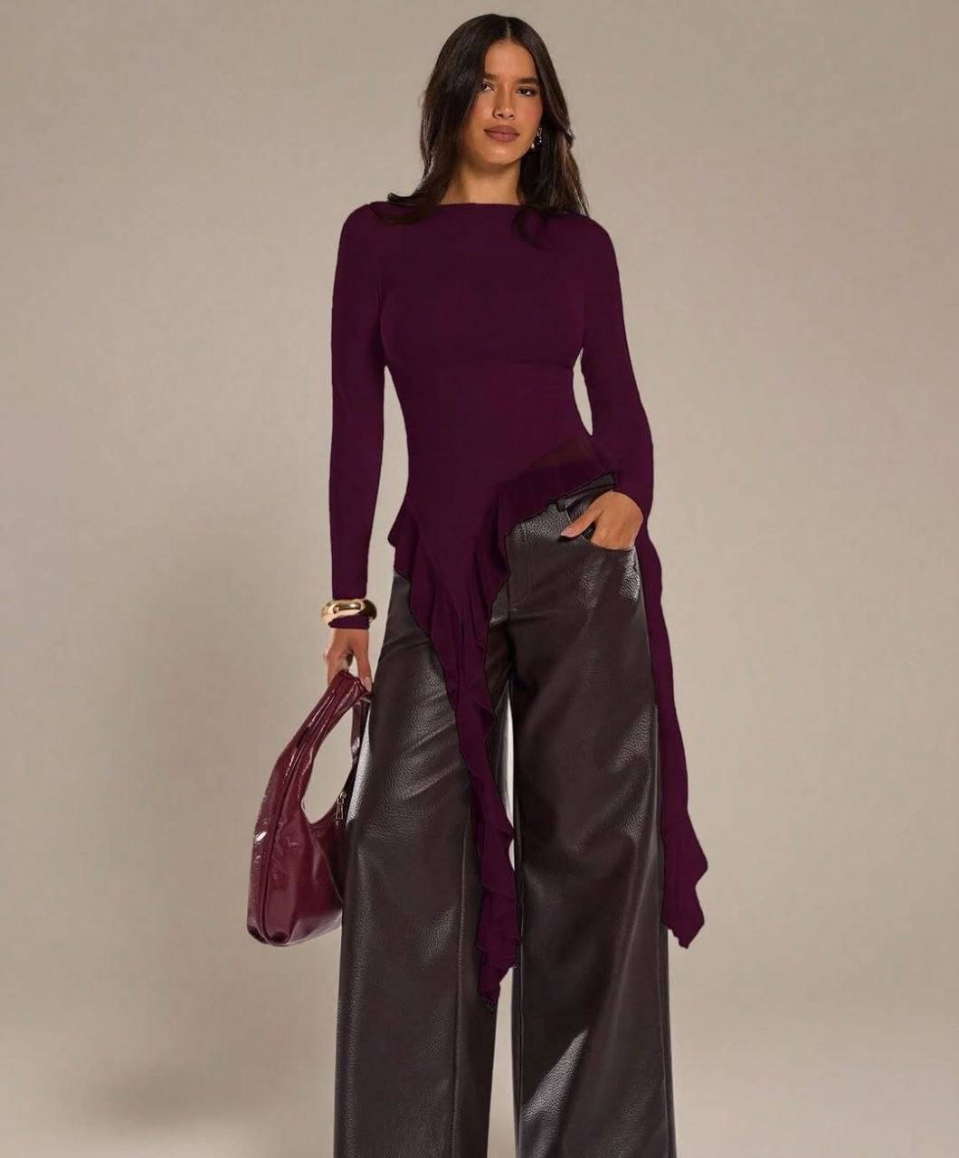 Ruffle Blouse