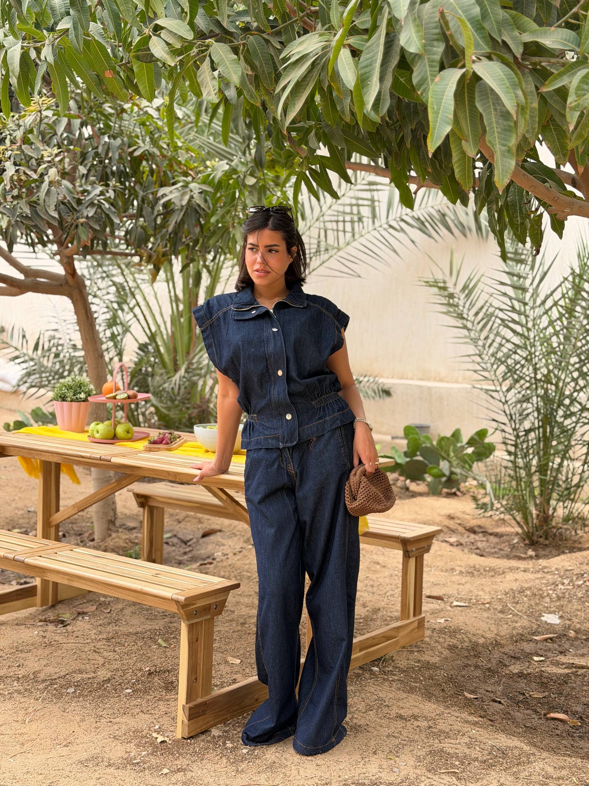 Denim Cut Suit