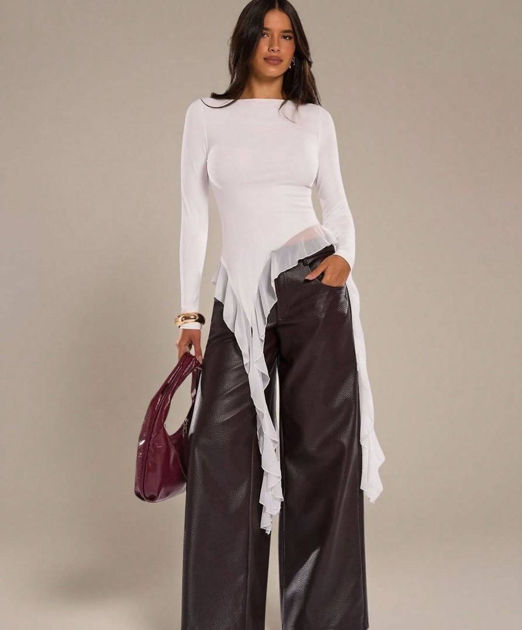 Ruffle Blouse