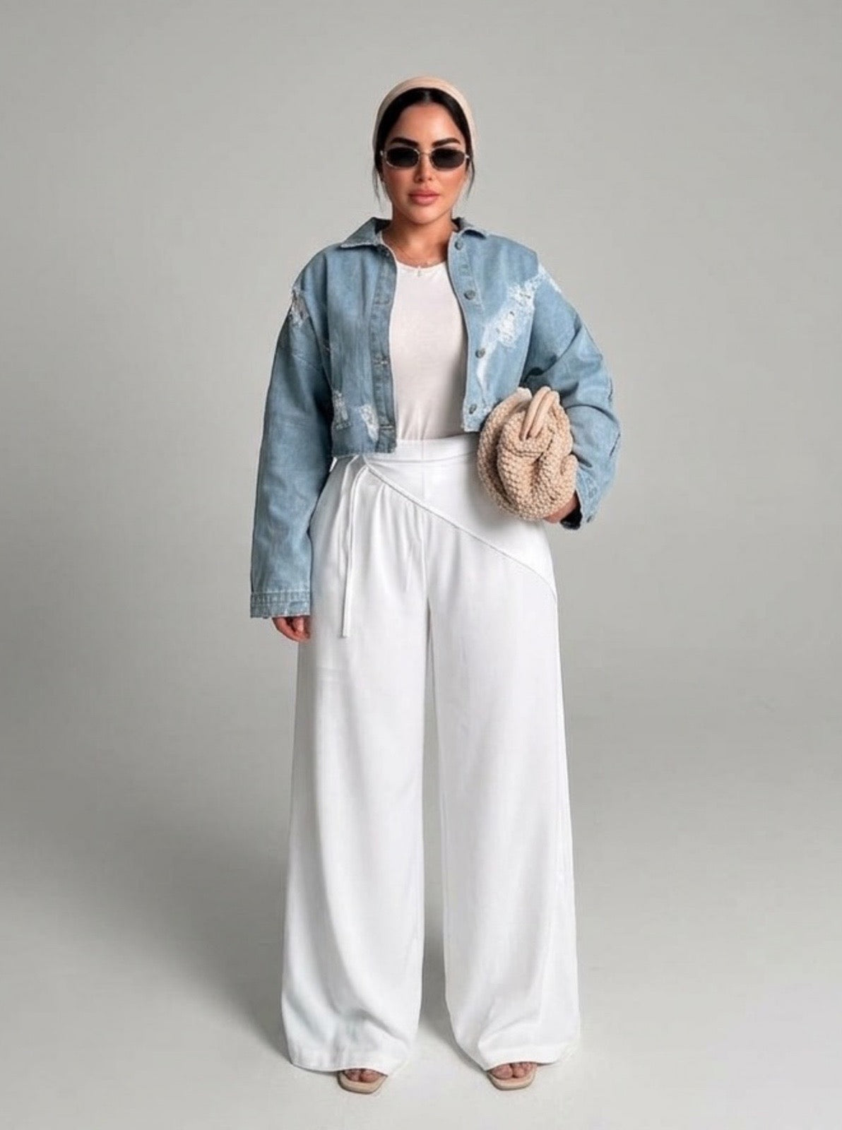 Scarf Linen Pants