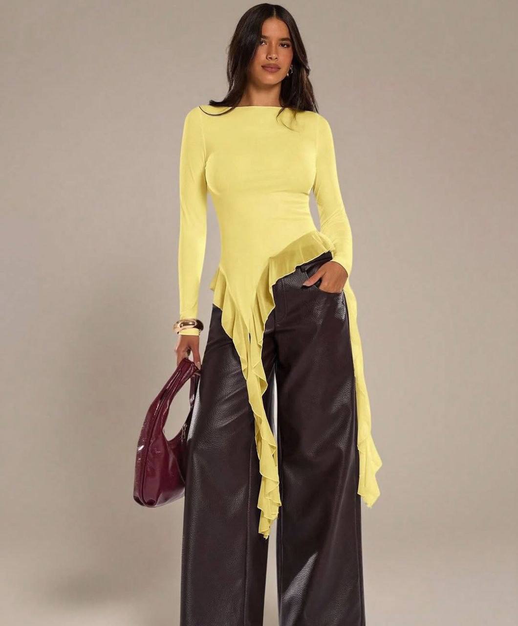 Ruffle Blouse