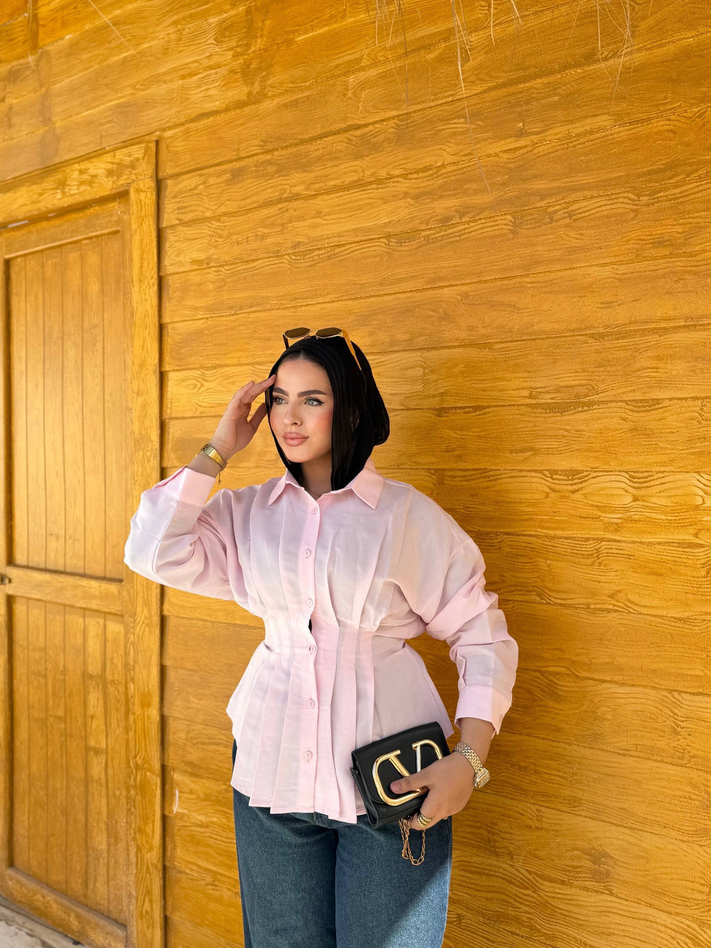 Cobra Pleated Shirt