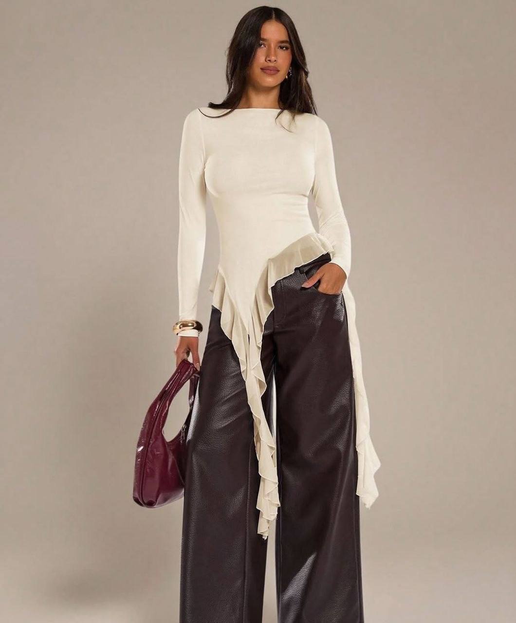 Ruffle Blouse