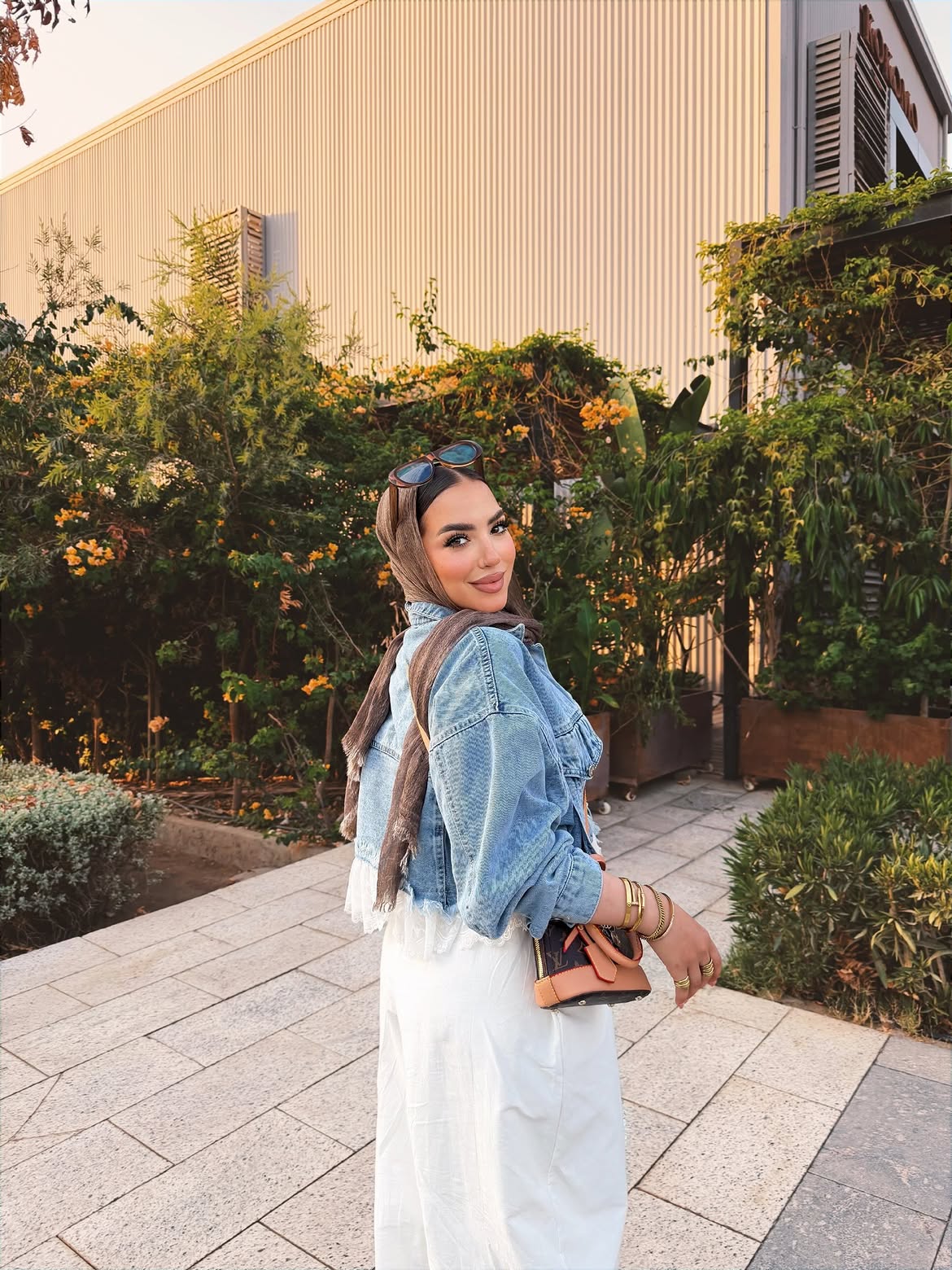 Jeans Group Jacket with Lace