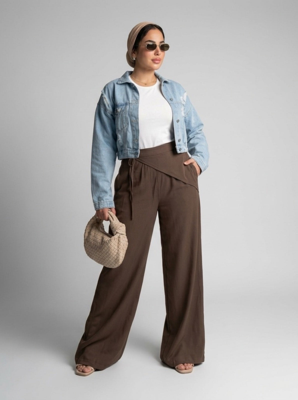 Scarf Linen Pants