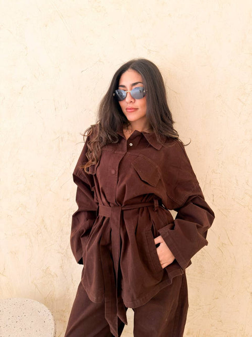Amber Belted Set