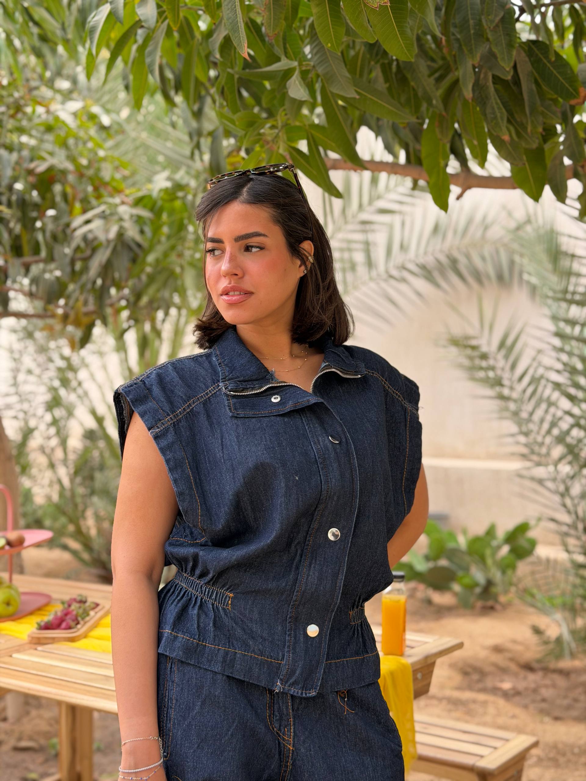 Denim Cut Suit