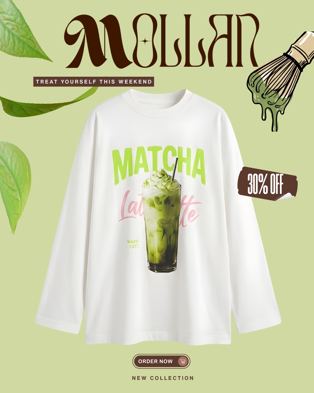 Matcha Latte Cotton